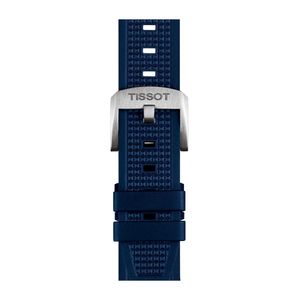 Correa Oficial Tissot PRX de 40mm Silicona Azul  Oscuro