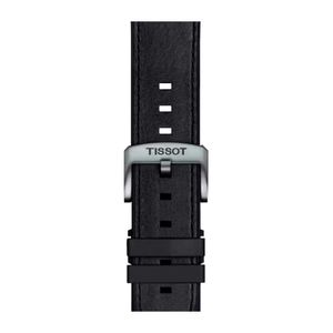 Correa Tissot Cuero Negra 23mm