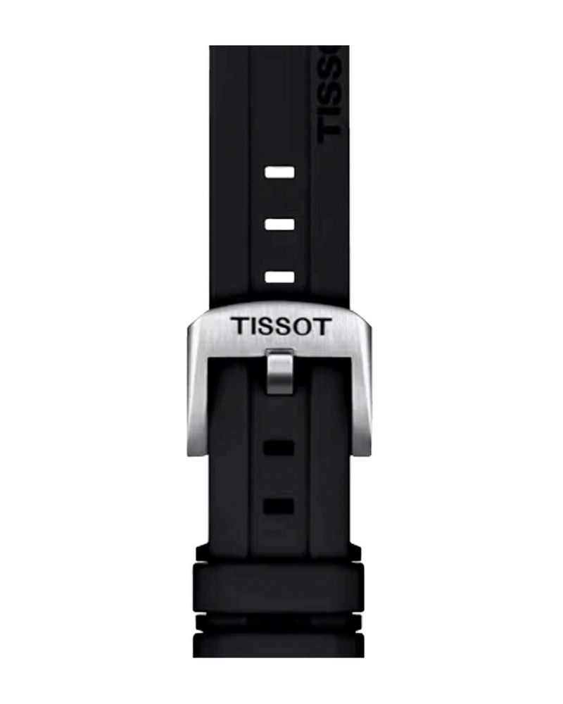 Correa-Tissot-Oficial-Silicona-Negro-18-mm