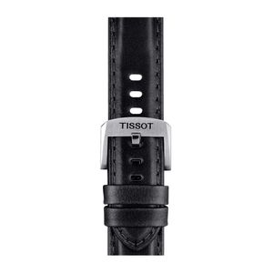 Correa Oficial Tissot Cuero Negro 20mm