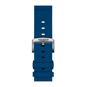 Correa Tissot Siliconaa Azul 22mm