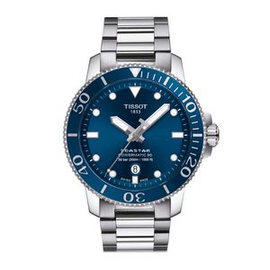 Reloj Tissot Seastar 1000  Acero Azul