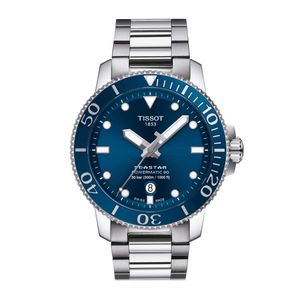 Reloj Tissot Seastar 1000 Powermatic 80 Acero Azul