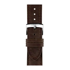 Correa Tissot Cuero Dark Brown 20mm