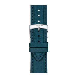 Correa Oficial Tissot Cuero Blue 21mm