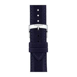 Correa Oficial Tissot Textil Blue Navy 21mm