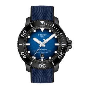 Reloj Tissot Seastar 2000 Professional Tela Azul