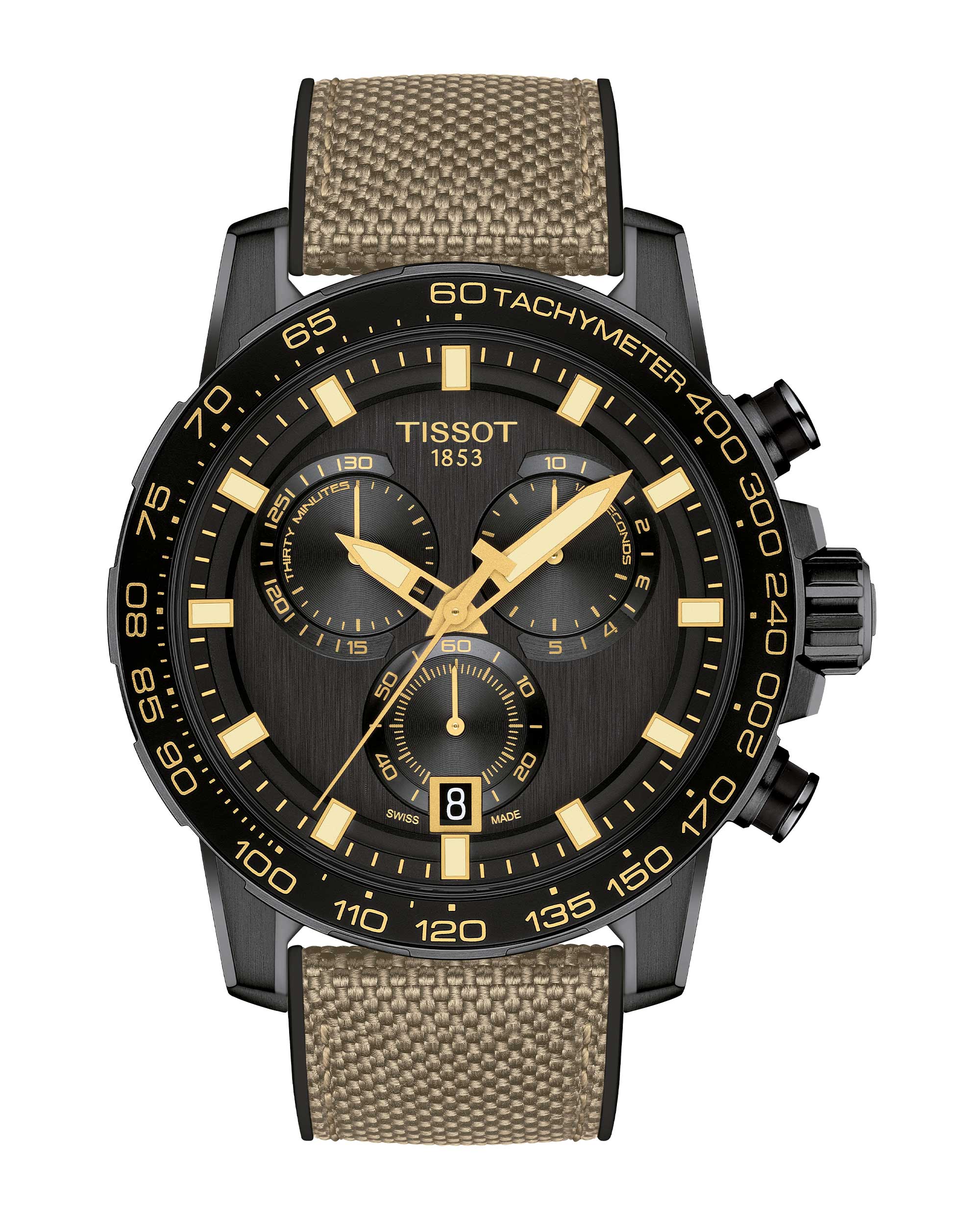 Tissot negro con dorado sale