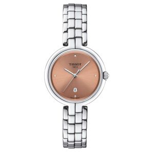 Reloj Tissot Flamingo Acero Café