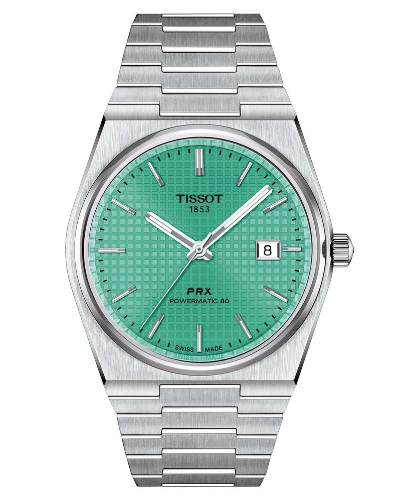 Reloj-Tissot-PRX-Powermatic-80-Acero-Verde