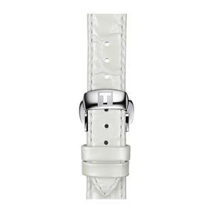 Correa Oficial Tissot Cuero Blanco 16mm