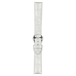 Correa Oficial Tissot Cuero Blanco 16mm