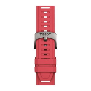 Correa Tissot Silicona Roja 21mm