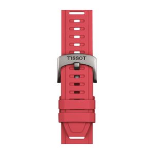 Correa Oficial Tissot Silicona Roja 21mm