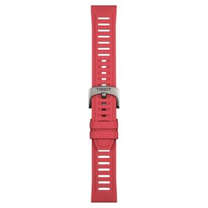 Correa Oficial Tissot Silicona Roja 21mm