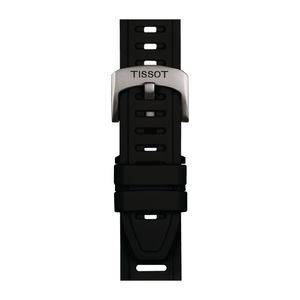 Correa Oficial Tissot Small Silicona Negra XS 21mm