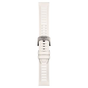 Correa Oficial Tissot Silicona Blanca 21mm