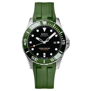 Reloj Mido Ocean Star 600 Chronometer Acero Verde