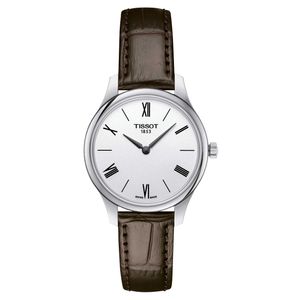 Reloj Tissot Tradition Lady Cuero Café