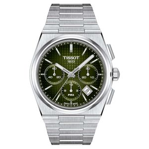 Reloj Tissot Prx Chrono Acero Verde