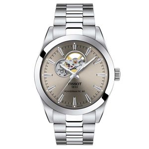 Reloj Tissot Gentleman Open Heart Grafito