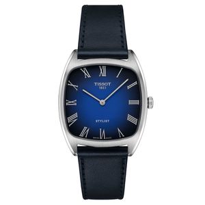 Reloj Tissot Stylist Cuero Azul