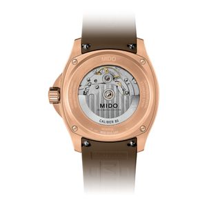 Reloj Mido Multifort TV Big Date Resina Brown