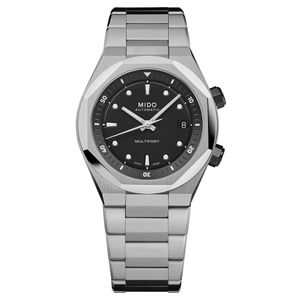Reloj Mido Multifort 8 Two Crowns Acero