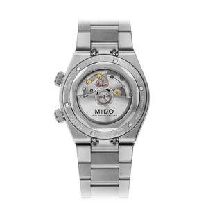 Reloj Mido Multifort 8 Two Crowns Acero