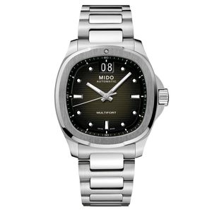 Reloj Mido Multifort TV Big Date Acero Grafito