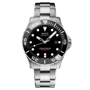 Reloj Mido Ocean Star 600 Chronometer Acero Negro