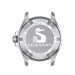 Reloj Tissot Seastar 1000 Bicolor Oro Rosa Negro