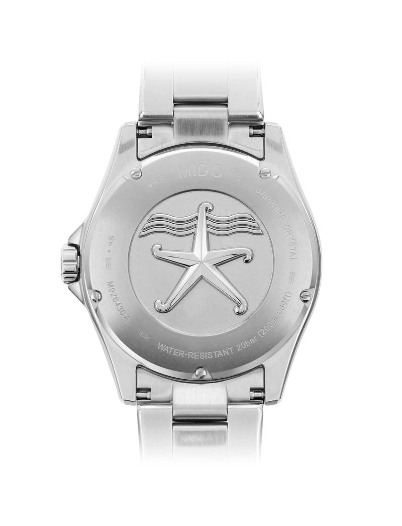 Reloj-Hombre-Mido-Ocean-Star-200-Acero-Negro