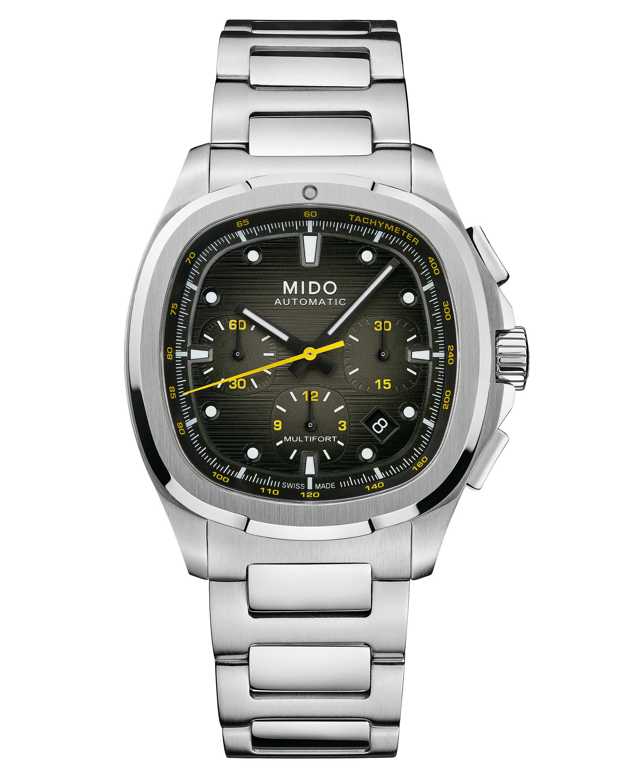 Framus Television ジャンク　ドイツ製　フルアコ　ビザール Reloj Mido Multifort TV Chronograph Azul - Zait.cl
