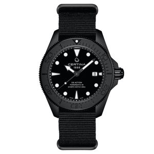 Reloj Certina DS Action Diver Powermatic 80 Negro