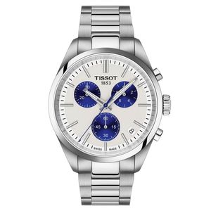 Reloj Tissot PR100 Chronograph Acero Blanco