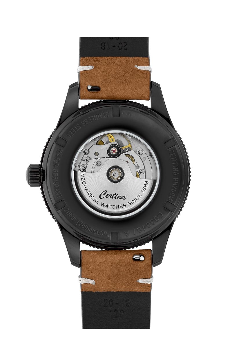 RelojHombreCertinaDSPH200MCueroMarron