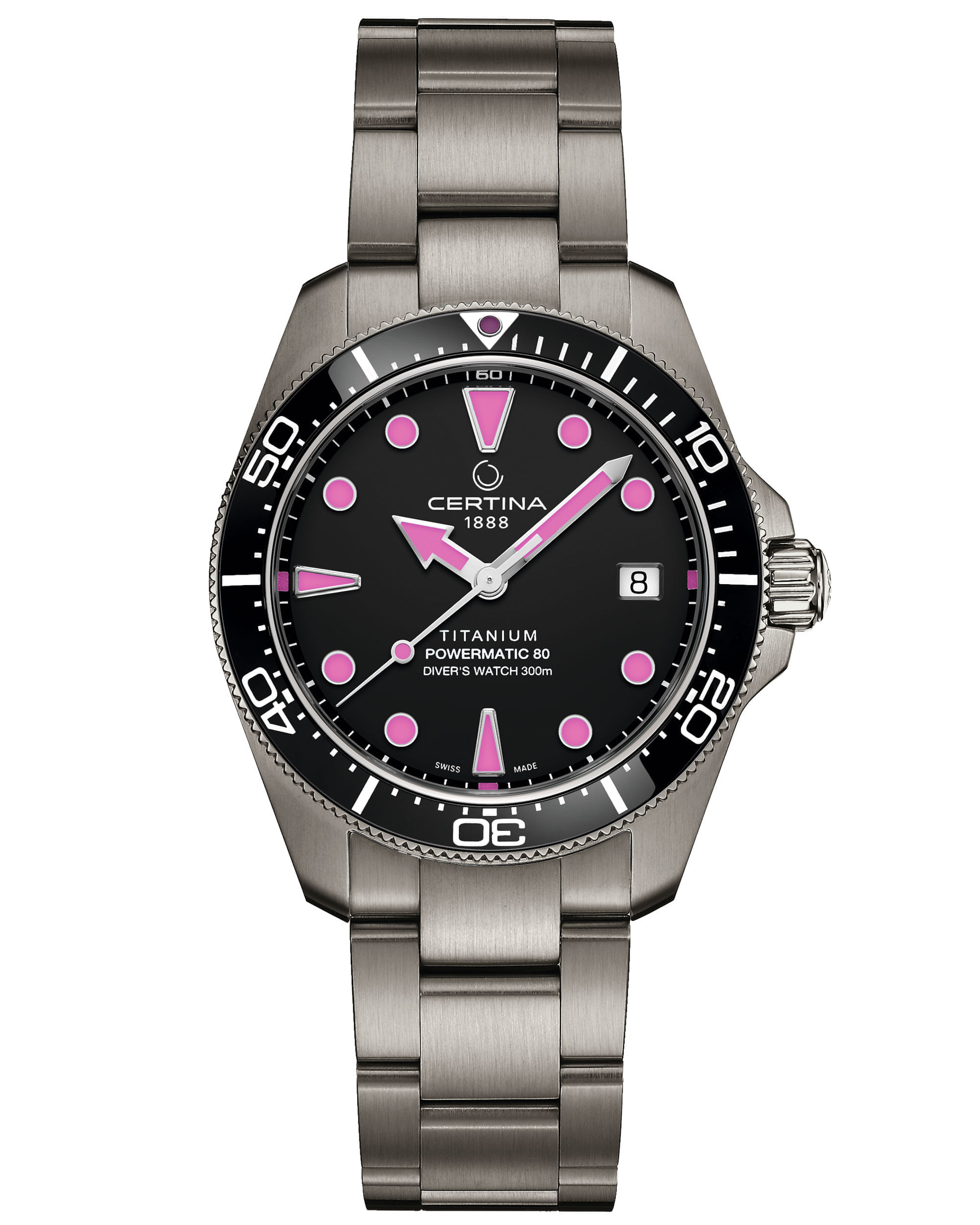 Reloj Certina DS Action Diver Powermatic 80 Titanio - Zait.cl